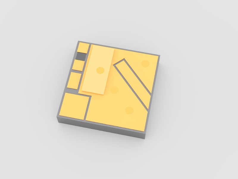 Multi-layer AlN submount — datacom — view 1 of 4