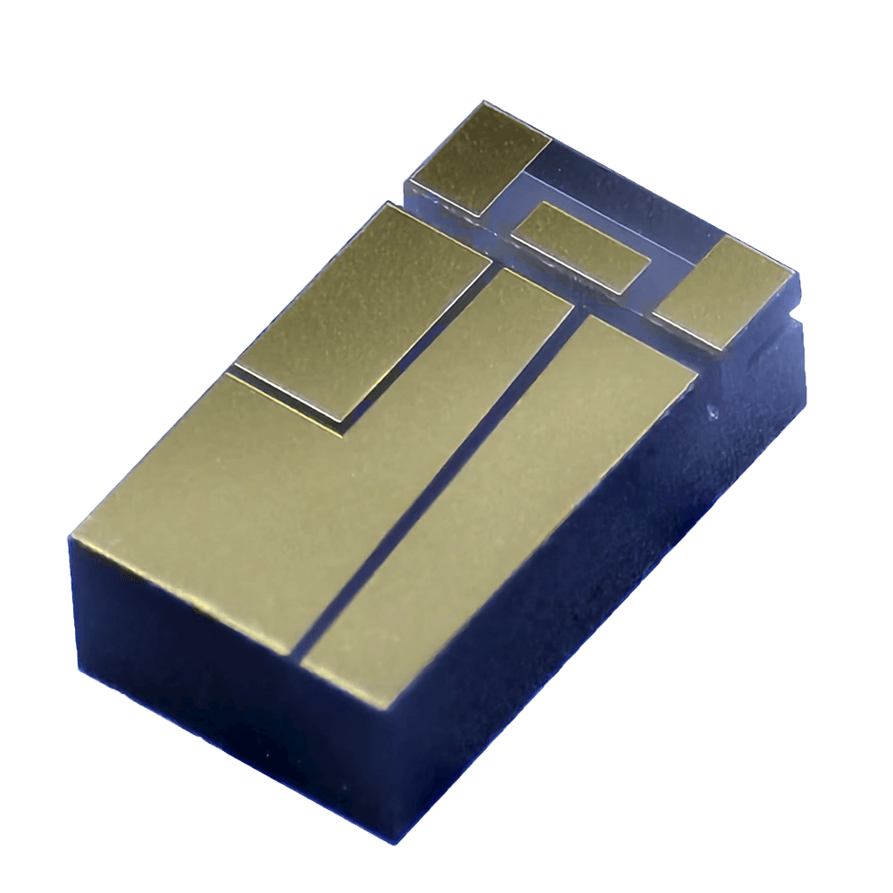 Trenched AlN submount — datacom