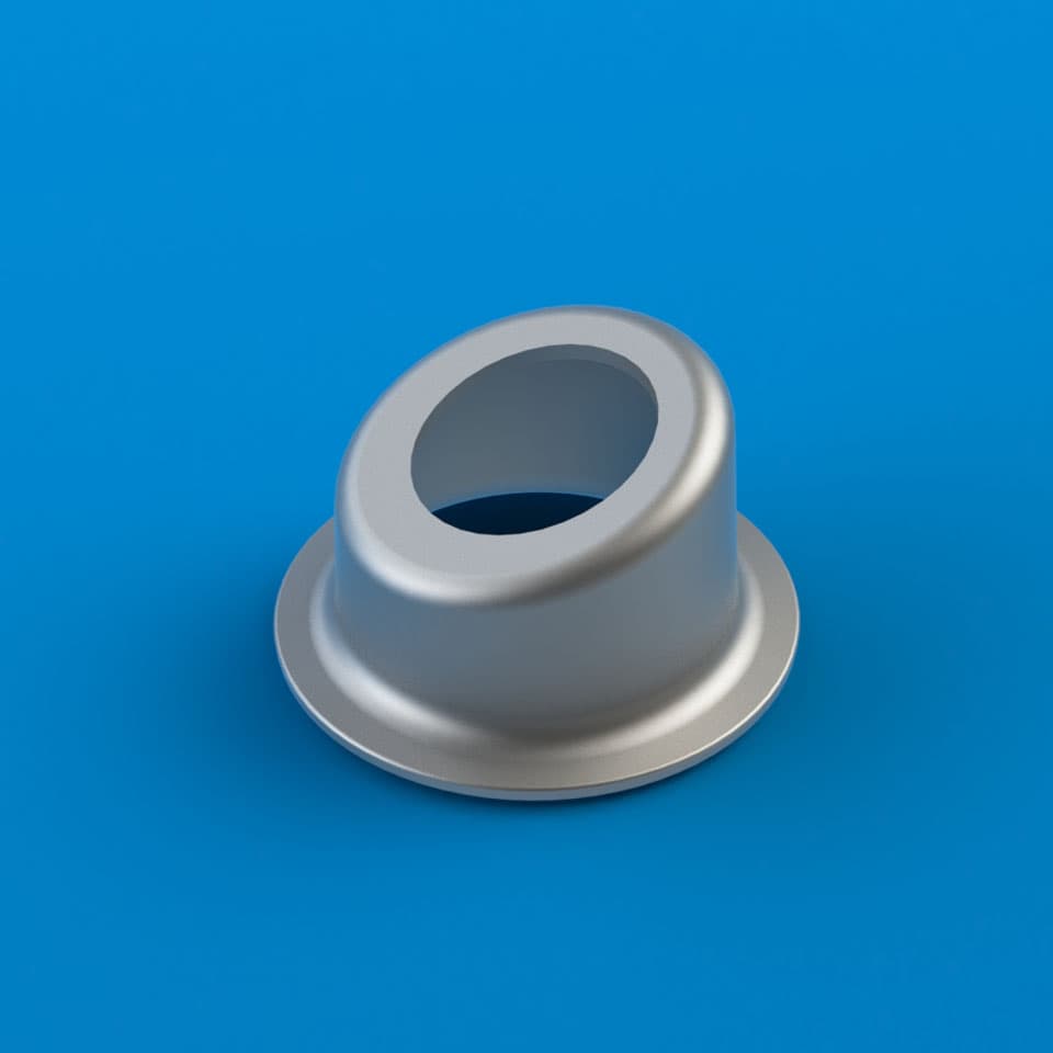 TO-46 Angled Window Cap
