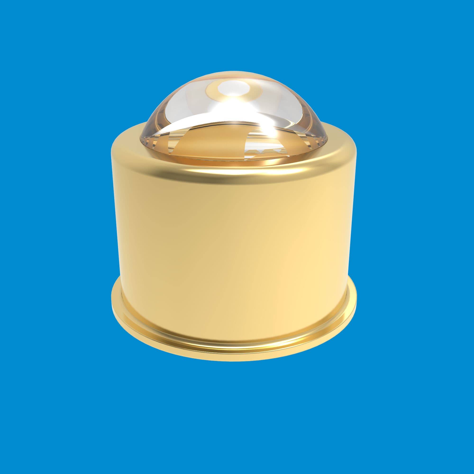 TO-39 6.1H 635 nm Ball Lens Window