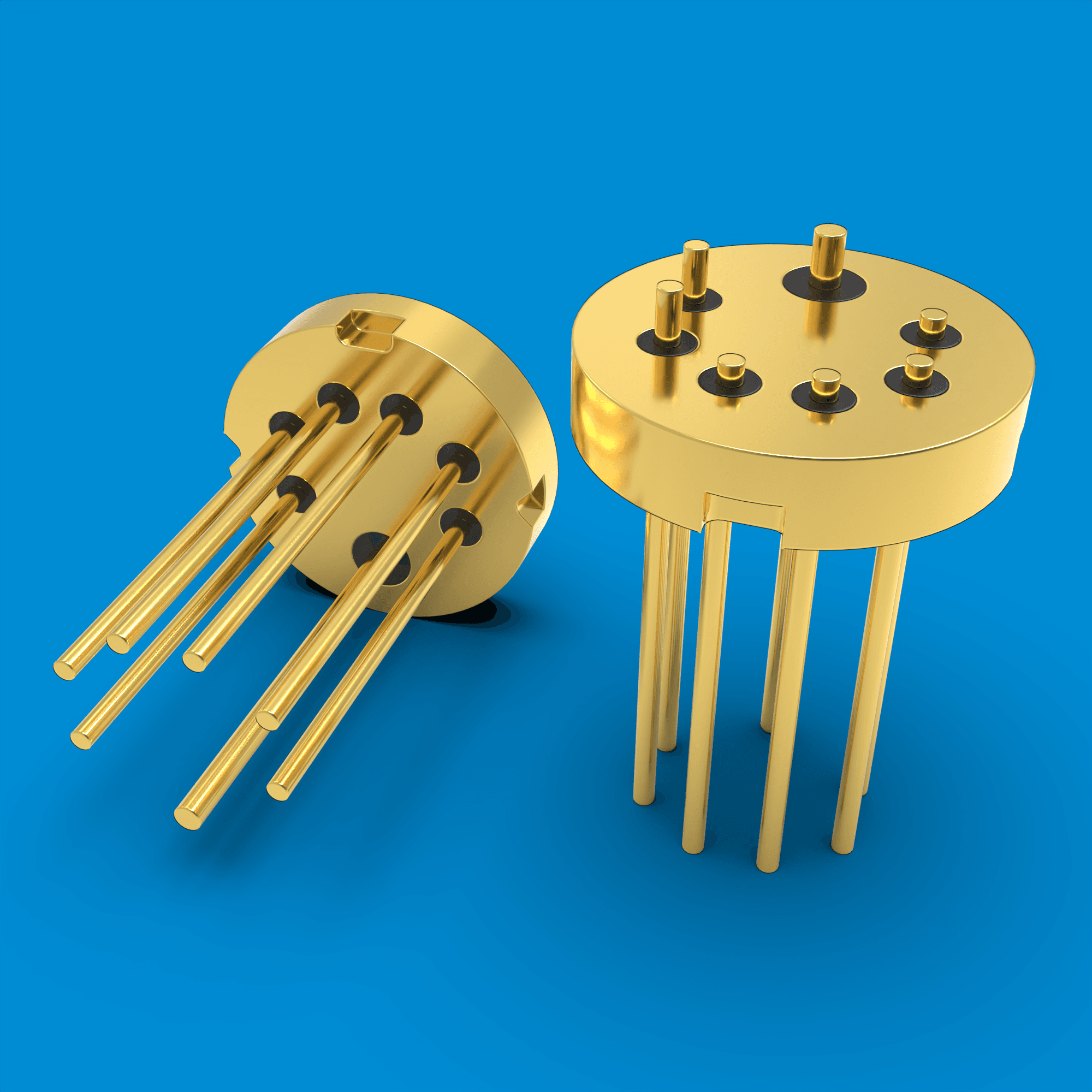 TO-60 7-Pin Base